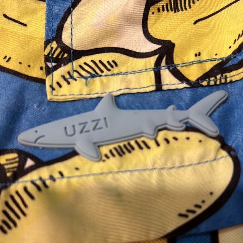 2 Pair Boys Swim Trunks XS and 6-7 Alligator and Bananas fabric - Picture 7 of 8